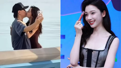 易梦玲胡彦斌马尔代夫吻照